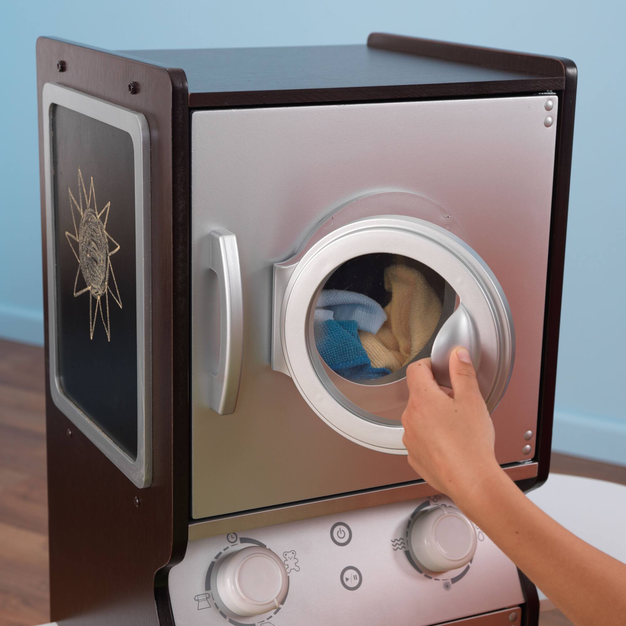 KidKraft Espresso Laundry Play Set